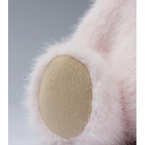 Медведь Lina TeddyTales, с длинной шерстью, M, молочно-розовый, 30 см